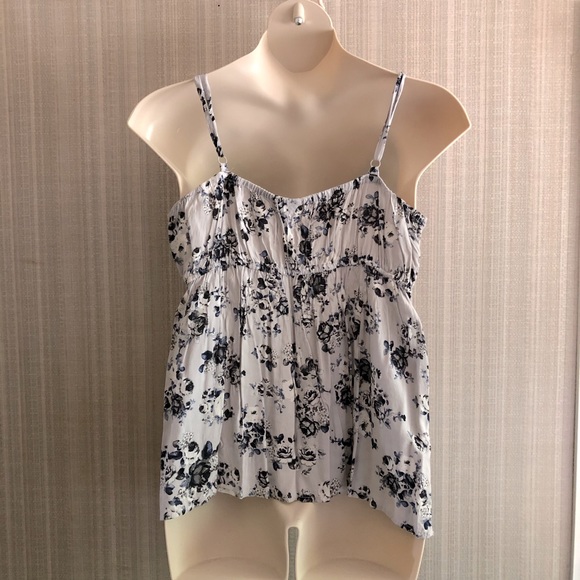 Torrid Ruffle Floral Babydoll Tank - Picture 3 of 5